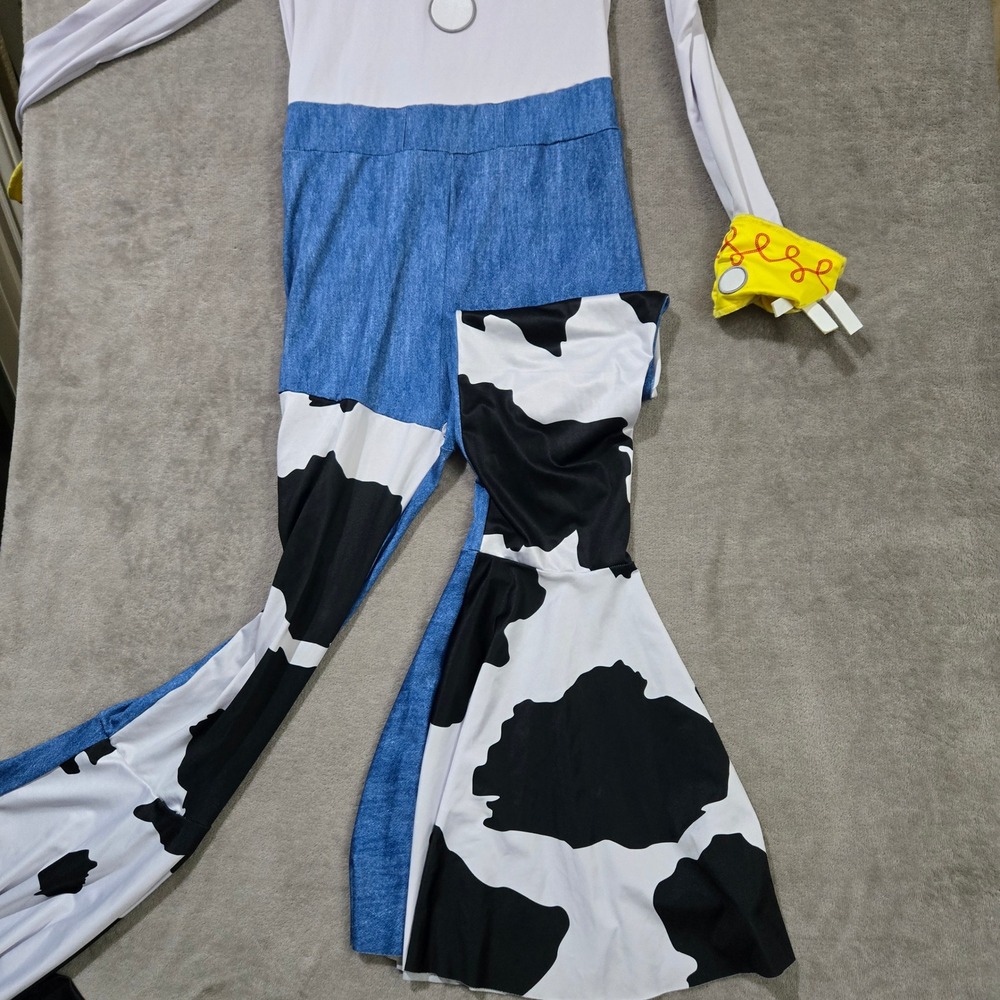 Toy Story Jessie Costume Women Medium Pixar Cowgirl Western Flare Suit Movie - Picture 7 of 11